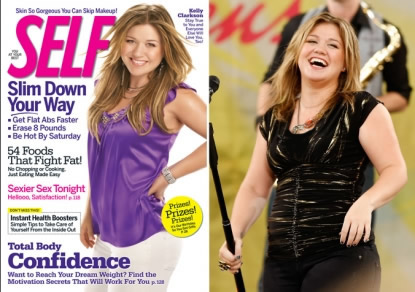 Diät der Stars: Kelly Clarkson und Photoshop